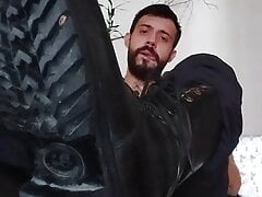 Lick my boots pig