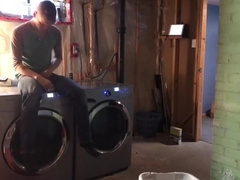 446. Best Friends Bareback In Laundry Room.SEXRICOXXX