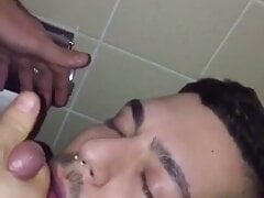#tanair Faggot loves cum