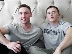 Two straight guys have gay sex for the first time
