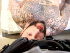 Getting a fellatio after work