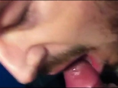 Public TOILET Oral by Amateur Jizz Cockblower