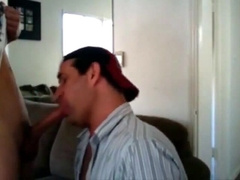 Elderly Dude Inhales XXL Trunk of a Young Fellow