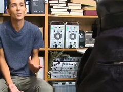 A Security Officer Buttfucks Alex Flores For Thieft