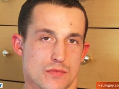 Eric A virginal delivery gay-for-pay stud serviced his ample spunk-pump