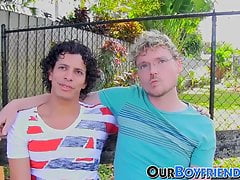 Young Latino sucked off before taking hardcore anal ramming