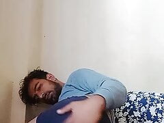 Boy get hard when masturbating