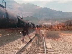 Danny and Michael put a show and bang with Dane for a room