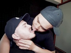 Axel Abysse gets fisted by dominator Sim after dick and urine play