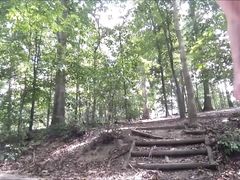 Almost Caught Cumming By Disc Golfers While Fucking My Ass With Anal Beads AUG 2019