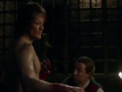 Outlander Season 1 Jamie and Captain Black Jack Randall