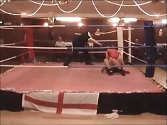 Milf competitive ring wrestling