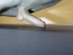 Pushups smashing spunk four ejaculation