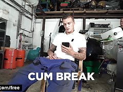 Dom Ully with Ryan Cage at Cum Break Scene 1 - Trailer