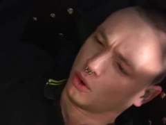 Skinhead Pigs' Rough Sling Fuck