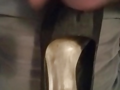 Quick nut in wife's Charlotte Russe fuck me heels
