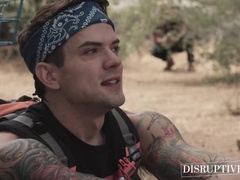 Older jock Matthew Figata deepthroats sexy influencer Dakota Paynes cock