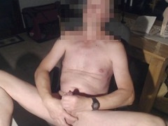 Exhibitionist web cam sex show with a massive money shot