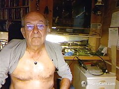 70 yo man on web cam sexy face