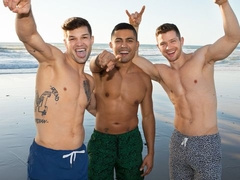 BTS video featuring amateur newcomers: Deacon, Asher, and Brysen