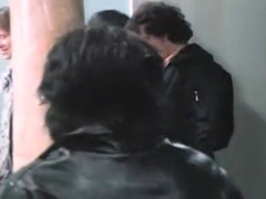 Exotic male in horny vintage, blowjob homo porn movie