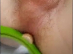 Fuccboi1999 - hardcore wooden dildo fuck and stretch 8