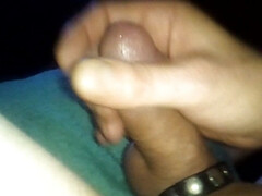 Cumming on My Big Brown Dildo.