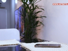 Deep Throating the grocery supermarket delivery man