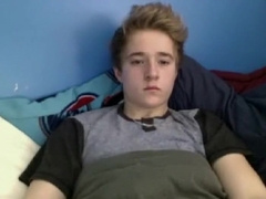 Hot Sexy Young Smooth Blond Wank And Cum