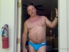 Mature, otters, outdoors