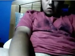 Straight guys feet on webcam #516