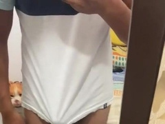 Sin calzones en casa