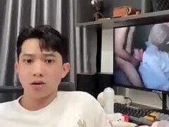 Ducal jerking off while watching porn on boyfriendtv