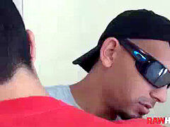 giant cocked mexican hunk barebacks his bearded lover from the rear