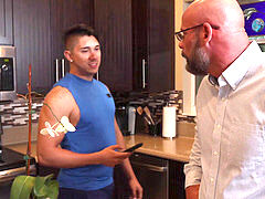 Family roleplay, ass eating, gay muscle bareback