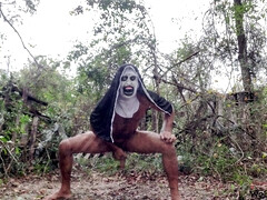 The well endowed nun (4K)