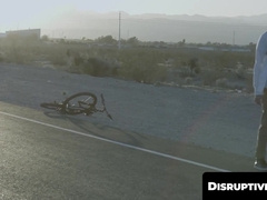 DisruptiveMovie.com - Pierce Paris teaches Trevor Harris how to suck big dicks like a pro