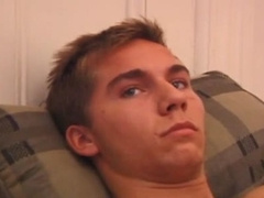 Lean youthfull nubile Takes Out His cock And Jerks