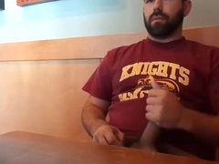Bearded Bro Public Solo in Coffee Shop