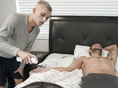 Brian Adams fuck-punishing prankster stepbro Theo Brady