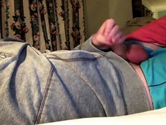 Cum on hoodie, jism, gay cumshot