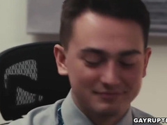 Employee Getting Fucked By His Boss Inside His Office With Masyn Thorne And Carter Woods