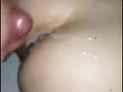 Bareback Double Creampie Amateur Tag-Team Fuck