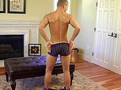 Tommy D fucks that toy and reaches that HOT orgasm