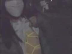 Sexy Asian CD cums in public 5