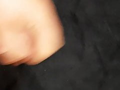 Quick jerk off and cum.