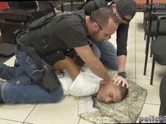 Naked Cops Bust Suspect