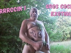 Giant, jokey, cum pigs