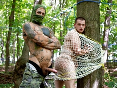 Paintball perversions for muscular gay lovers