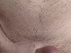 Fast jism close-up jizz flow gay-for-pay dude at work